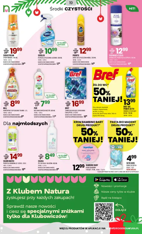 Drogerie Natura - gazetka promocyjna Gazetka od środy 10.12 do niedzieli 28.12 - strona 19