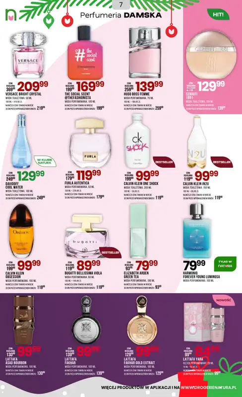 Drogerie Natura - gazetka promocyjna Gazetka od środy 10.12 do niedzieli 28.12 - strona 7