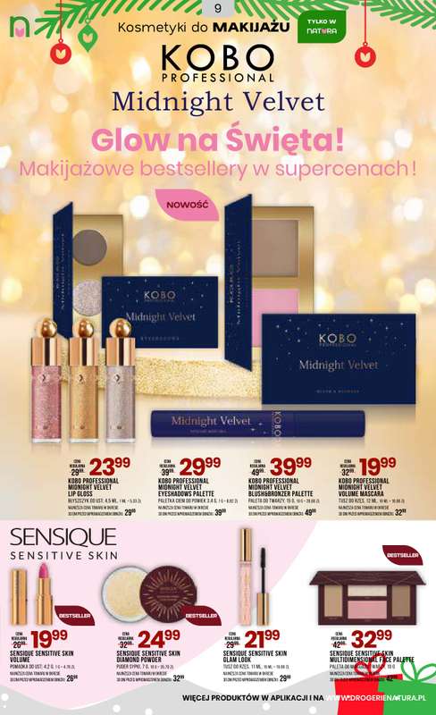 Drogerie Natura - gazetka promocyjna Gazetka od środy 10.12 do niedzieli 28.12 - strona 9
