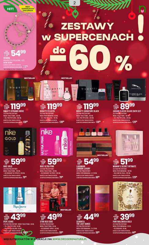 Drogerie Natura - gazetka promocyjna Gazetka od środy 10.12 do niedzieli 28.12 - strona 2