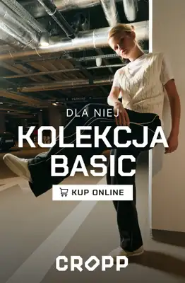 Cropp - gazetka promocyjna Kolekcja Basic dla niej od środy 10.12 