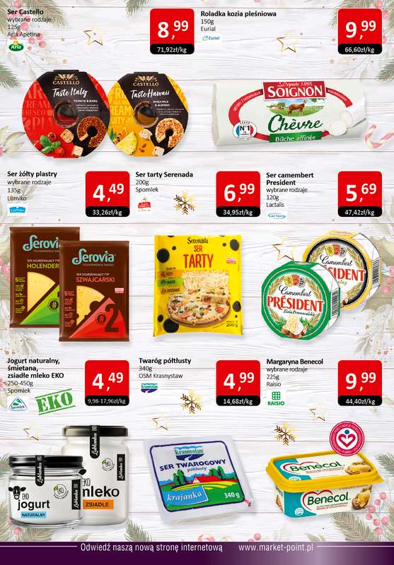 Market Point - gazetka promocyjna Gazetka Świąteczna od czwartku 11.12 do wtorku 23.12 - strona 9