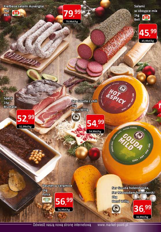 Market Point - gazetka promocyjna Gazetka Świąteczna od czwartku 11.12 do wtorku 23.12 - strona 4