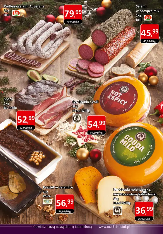 Market Point - gazetka promocyjna Gazetka Świąteczna od czwartku 11.12 do wtorku 23.12 - strona 4