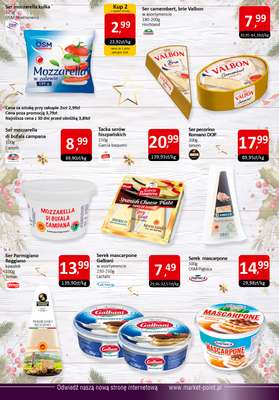 Market Point - gazetka promocyjna Gazetka Świąteczna od czwartku 11.12 do wtorku 23.12 - strona 8