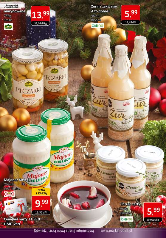 Market Point - gazetka promocyjna Gazetka Świąteczna od czwartku 11.12 do wtorku 23.12 - strona 13
