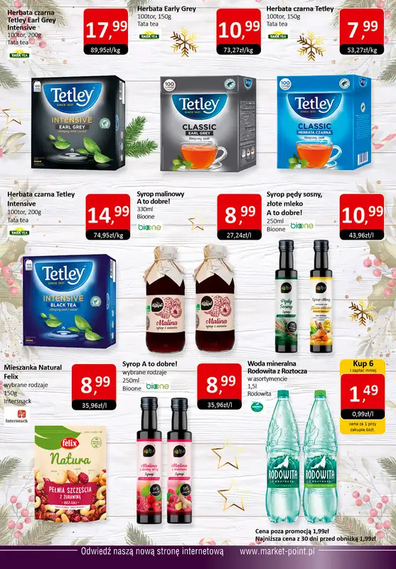 Market Point - gazetka promocyjna Gazetka Świąteczna od czwartku 11.12 do wtorku 23.12 - strona 19