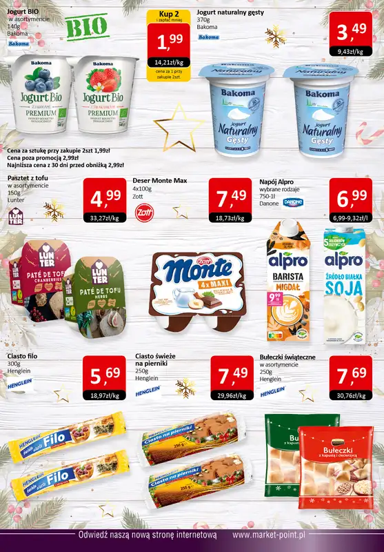 Market Point - gazetka promocyjna Gazetka Świąteczna od czwartku 11.12 do wtorku 23.12 - strona 10