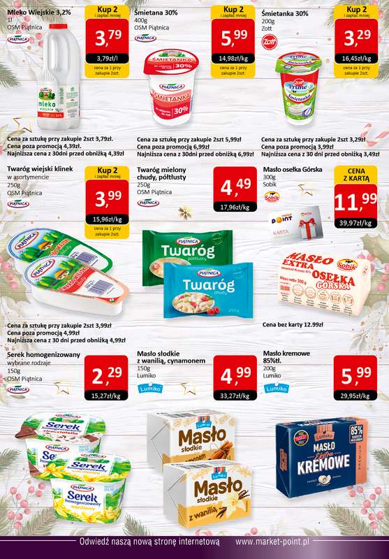 Market Point - gazetka promocyjna Gazetka Świąteczna od czwartku 11.12 do wtorku 23.12 - strona 7