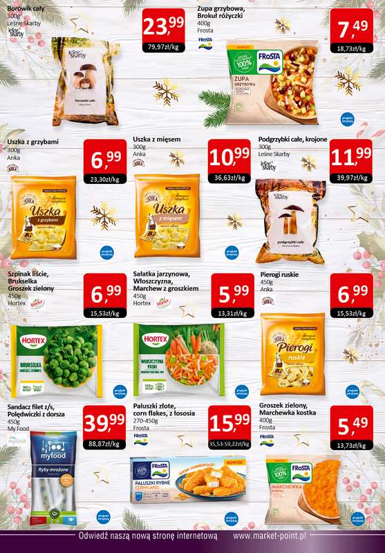 Market Point - gazetka promocyjna Gazetka Świąteczna od czwartku 11.12 do wtorku 23.12 - strona 12