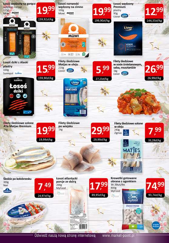 Market Point - gazetka promocyjna Gazetka Świąteczna od czwartku 11.12 do wtorku 23.12 - strona 11