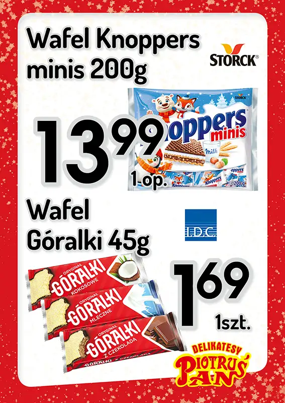 Delikatesy Piotruś Pan - gazetka promocyjna Plakaty promocyjne od środy 10.12 do środy 17.12 - strona 3