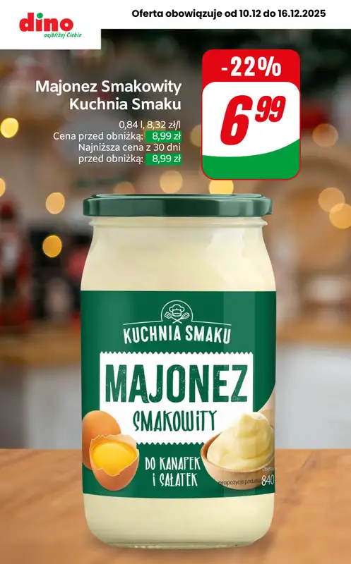 Dino - gazetka promocyjna Najlepsze świąteczne okazje! od czwartku 11.12 do wtorku 16.12 - strona 2