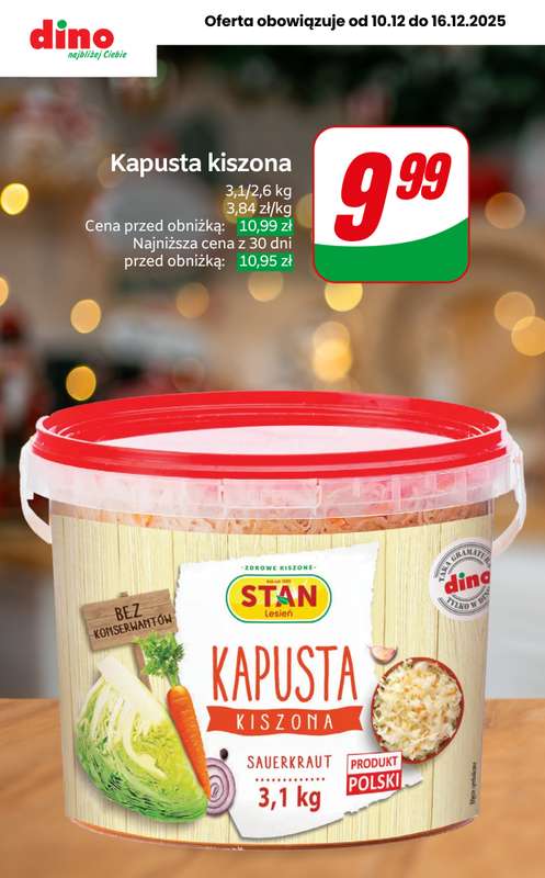 Dino - gazetka promocyjna Najlepsze świąteczne okazje! od czwartku 11.12 do wtorku 16.12 - strona 5