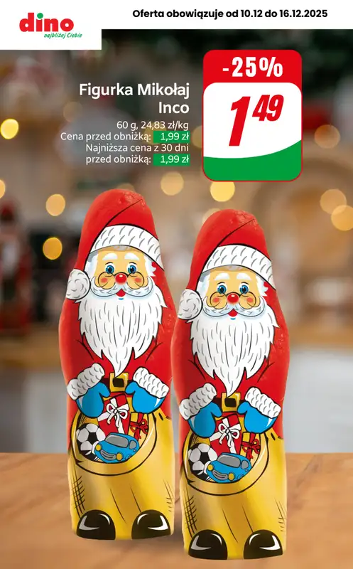 Dino - gazetka promocyjna Najlepsze świąteczne okazje! od czwartku 11.12 do wtorku 16.12 - strona 8
