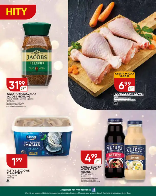 Chata Polska - gazetka promocyjna Gazetka od czwartku 18.12 do niedzieli 28.12 - strona 20