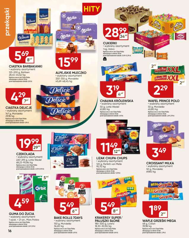 Chata Polska - gazetka promocyjna Gazetka od czwartku 18.12 do niedzieli 28.12 - strona 16