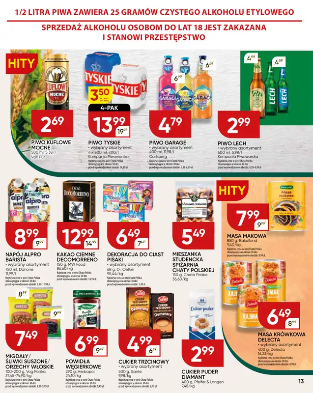 Chata Polska - gazetka promocyjna Gazetka od czwartku 18.12 do niedzieli 28.12 - strona 13