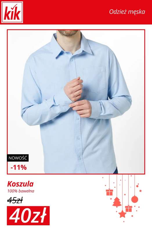 KiK - gazetka promocyjna Świąteczna moda dla całej rodziny! od środy 10.12  - strona 12