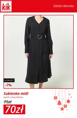 KiK - gazetka promocyjna Świąteczna moda dla całej rodziny! od środy 10.12  - strona 9