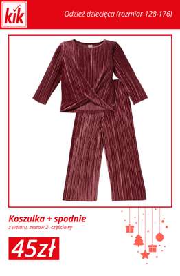 KiK - gazetka promocyjna Świąteczna moda dla całej rodziny! od środy 10.12  - strona 5