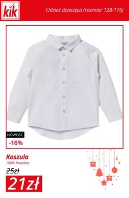 KiK - gazetka promocyjna Świąteczna moda dla całej rodziny! od środy 10.12  - strona 14