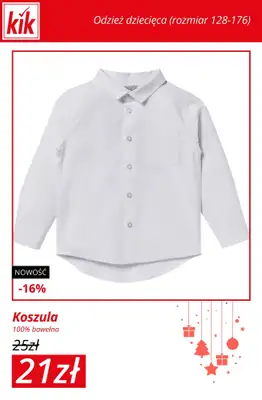 KiK - gazetka promocyjna Świąteczna moda dla całej rodziny! od środy 10.12  - strona 14