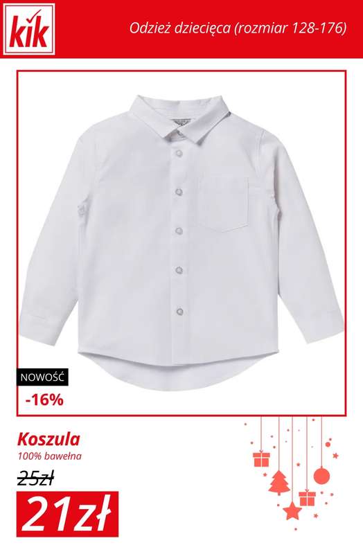 KiK - gazetka promocyjna Świąteczna moda dla całej rodziny! od środy 10.12  - strona 14