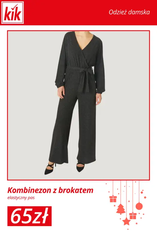 KiK - gazetka promocyjna Świąteczna moda dla całej rodziny! od środy 10.12  - strona 4