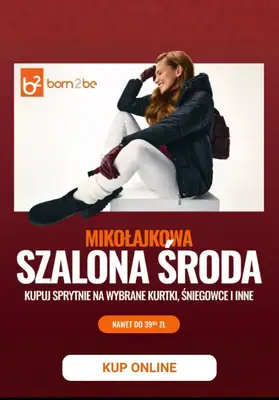 Born2be - gazetka promocyjna Wybrane produkty za max 39,99 zł od środy 10.12 do piątku 12.12