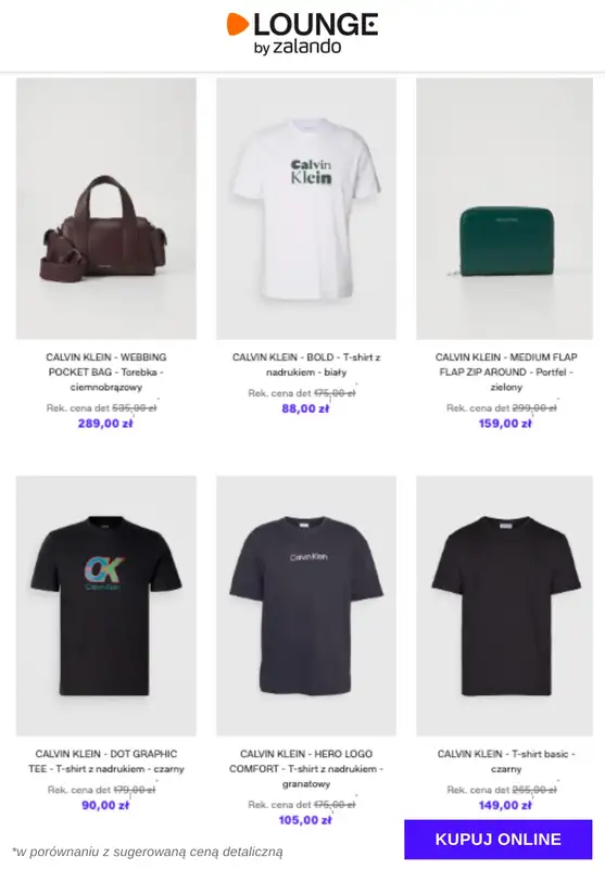 Lounge by Zalando - gazetka promocyjna Specjalne okazje: Calvin Klein od środy 10.12 do soboty 13.12 - strona 7