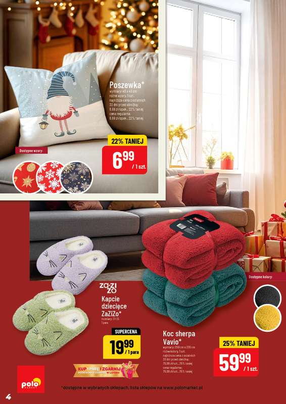 POLOmarket - gazetka promocyjna Inspirujący tydzień od środy 10.12 do wtorku 16.12 - strona 4