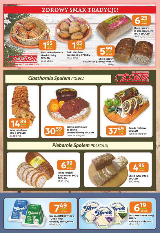 Społem Częstochowa - gazetka promocyjna Gazetka od czwartku 18.12 do środy 31.12 - strona 2