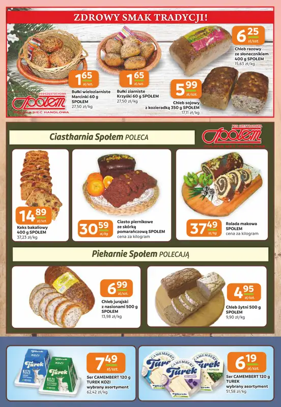 Społem Częstochowa - gazetka promocyjna Gazetka od czwartku 18.12 do środy 31.12 - strona 2