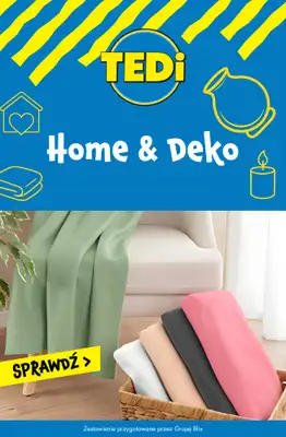 Tedi - gazetka promocyjna Stylowe produkty do domu od środy 10.12 