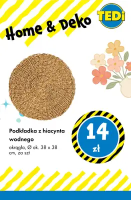 Tedi - gazetka promocyjna Stylowe produkty do domu od środy 10.12  - strona 9