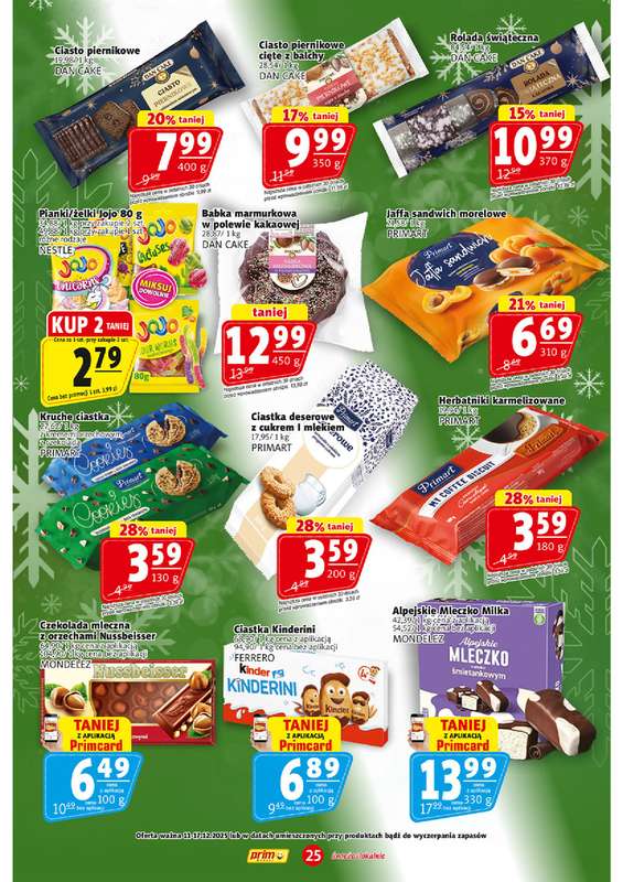 Prim Market - gazetka promocyjna Gazetka od czwartku 11.12 do środy 17.12 - strona 25