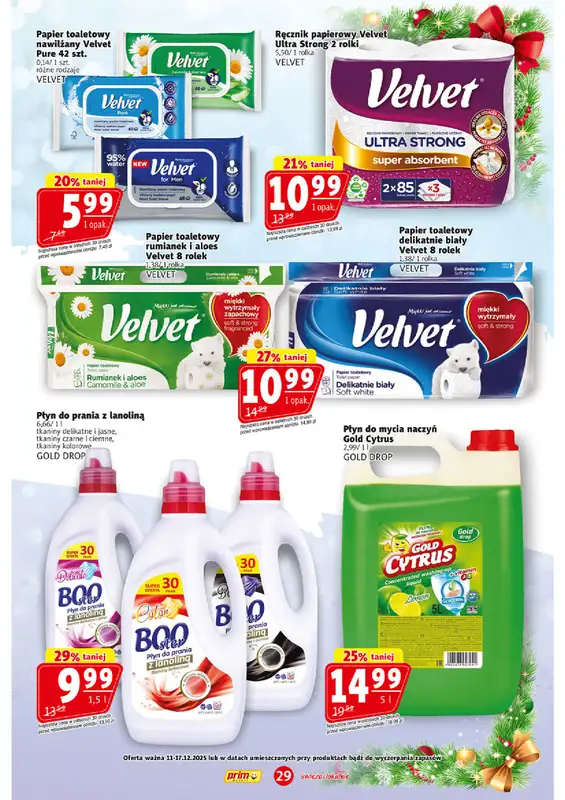Prim Market - gazetka promocyjna Gazetka od czwartku 11.12 do środy 17.12 - strona 29