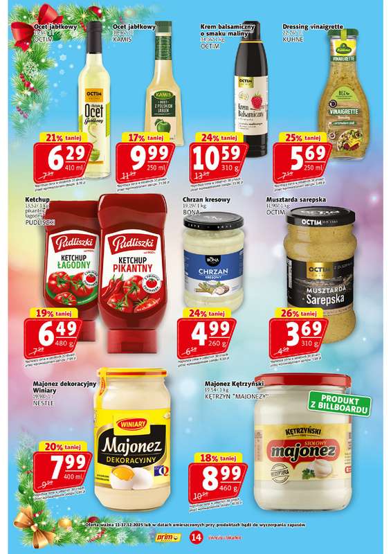 Prim Market - gazetka promocyjna Gazetka od czwartku 11.12 do środy 17.12 - strona 14