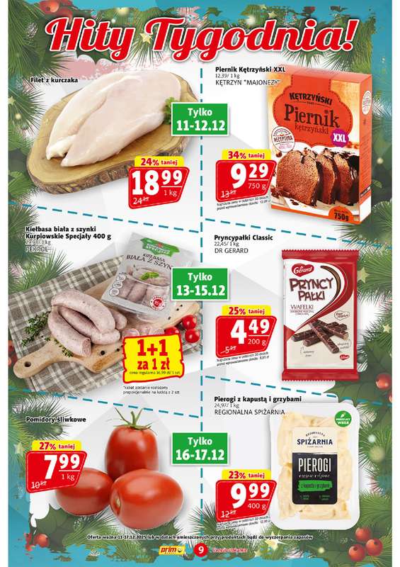 Prim Market - gazetka promocyjna Gazetka od czwartku 11.12 do środy 17.12 - strona 9