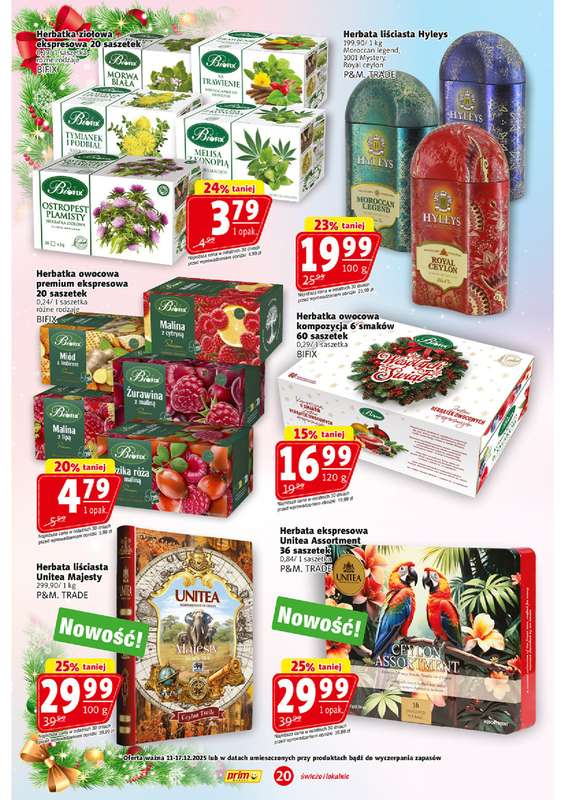 Prim Market - gazetka promocyjna Gazetka od czwartku 11.12 do środy 17.12 - strona 20