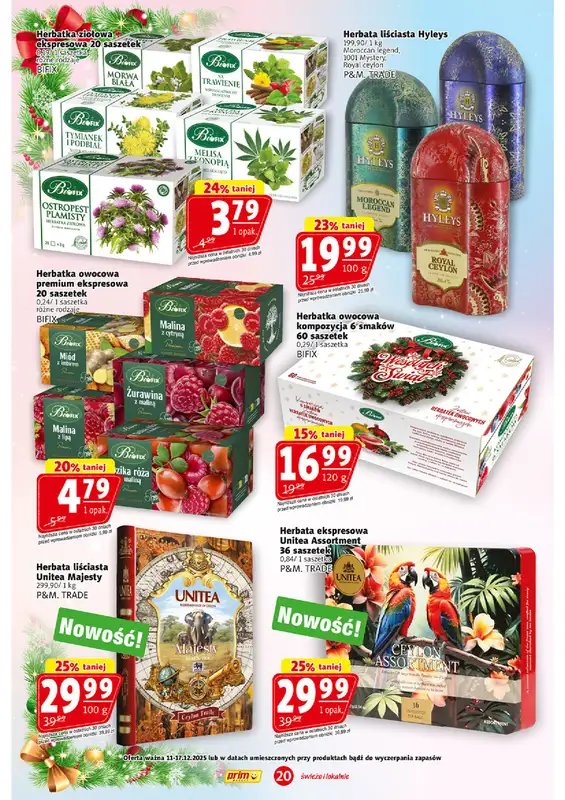 Prim Market - gazetka promocyjna Gazetka od czwartku 11.12 do środy 17.12 - strona 20