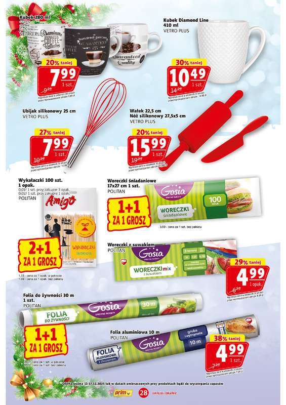 Prim Market - gazetka promocyjna Gazetka od czwartku 11.12 do środy 17.12 - strona 28