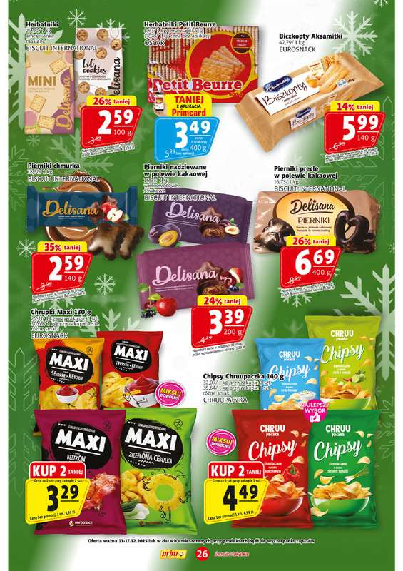 Prim Market - gazetka promocyjna Gazetka od czwartku 11.12 do środy 17.12 - strona 26