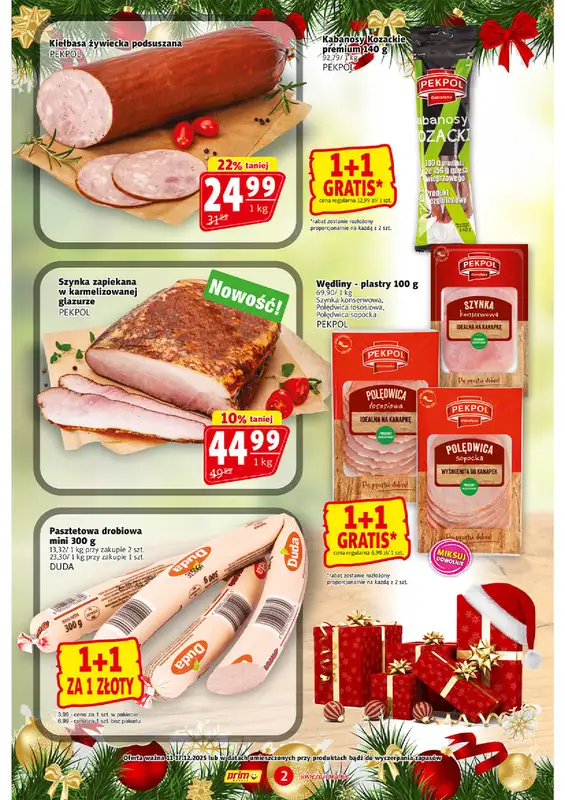 Prim Market - gazetka promocyjna Gazetka od czwartku 11.12 do środy 17.12 - strona 2