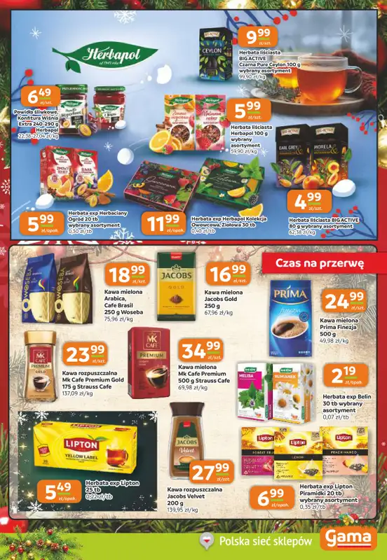 Gama - gazetka promocyjna Gazetka od czwartku 11.12 do wtorku 23.12 - strona 9