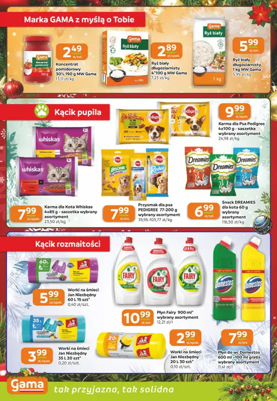 Gama - gazetka promocyjna Gazetka od czwartku 11.12 do wtorku 23.12 - strona 12