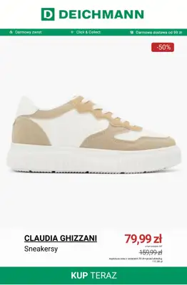 Deichmann - gazetka promocyjna Do -50% na sneakersy damskie od środy 10.12 do czwartku 18.12 - strona 2