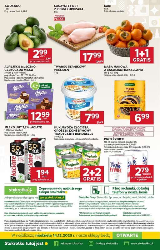 Stokrotka - gazetka promocyjna Gazetka Market od czwartku 11.12 do środy 17.12 - strona 34