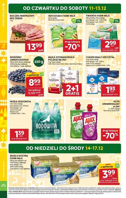 Stokrotka - gazetka promocyjna Gazetka Market od czwartku 11.12 do środy 17.12 - strona 6